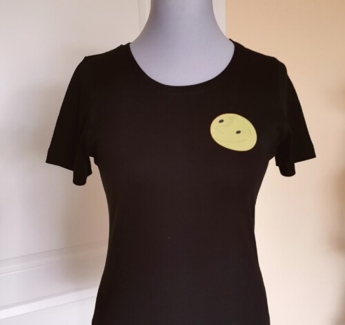 Gute-Laune-Shirt schwarz für Damen